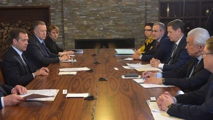 Встреча с руководством фракции партии «Единая Россия»