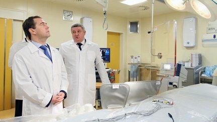 Дмитрий Медведев посетил Центр сердечно-сосудистой хирургии в Калининграде