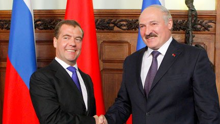 Председатель Правительства Российской Федерации Д.А.Медведев встретился с Президентом Белоруссии А.Г.Лукашенко