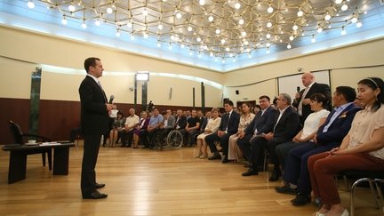 Встреча со сторонниками и членами партии «Единая Россия» в Якутске