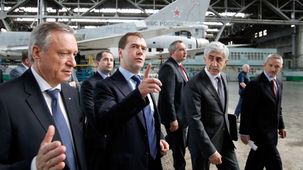 Председатель Правительства Российской Федерации Д.А.Медведев посетил ОАО «КАПО им. С.П.Горбунова»